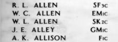 William Clayborn Allen EM1c