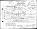 Hubert Aaron Birth Certificate - Amended April 1942